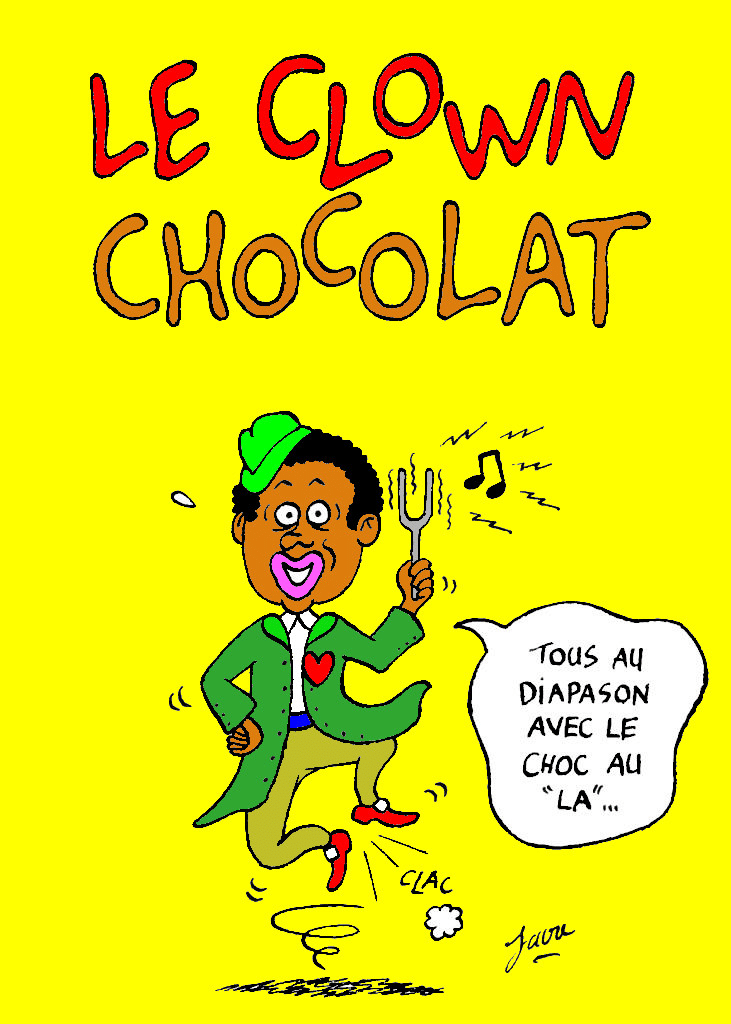 Clown Chocolat Par Philippe Dailly