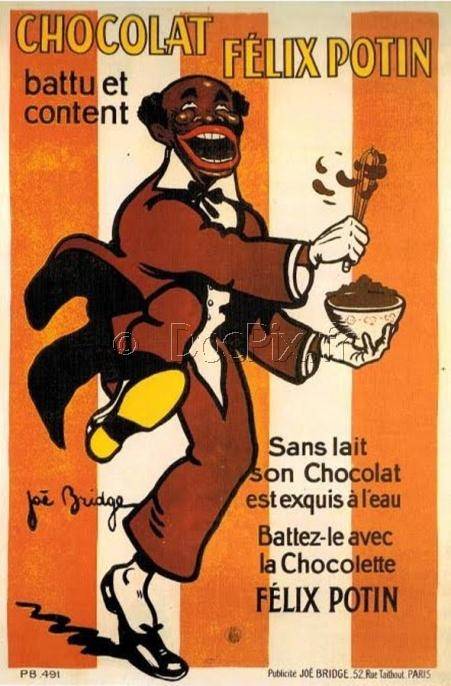 Chocolat Et La Pub .... Raciste