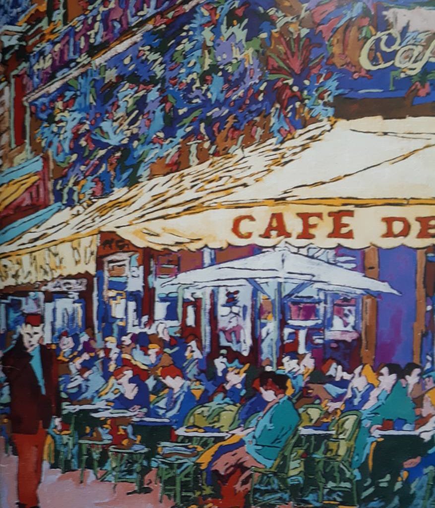 Francis David Terrasses Et Café