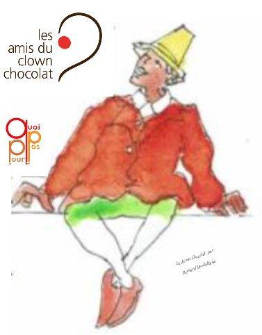 Bernard Et Martine Clown Chocolat Hommage