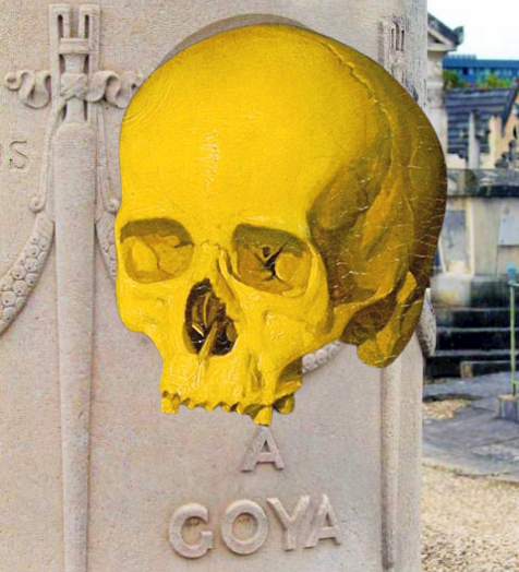 Cimetière De La Chartreuse Le Crâne De Goya