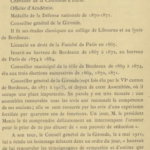 Alfred Pierre Delboy Livre d'or de la Gironde