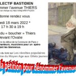 Renommer l'avenue Thiers