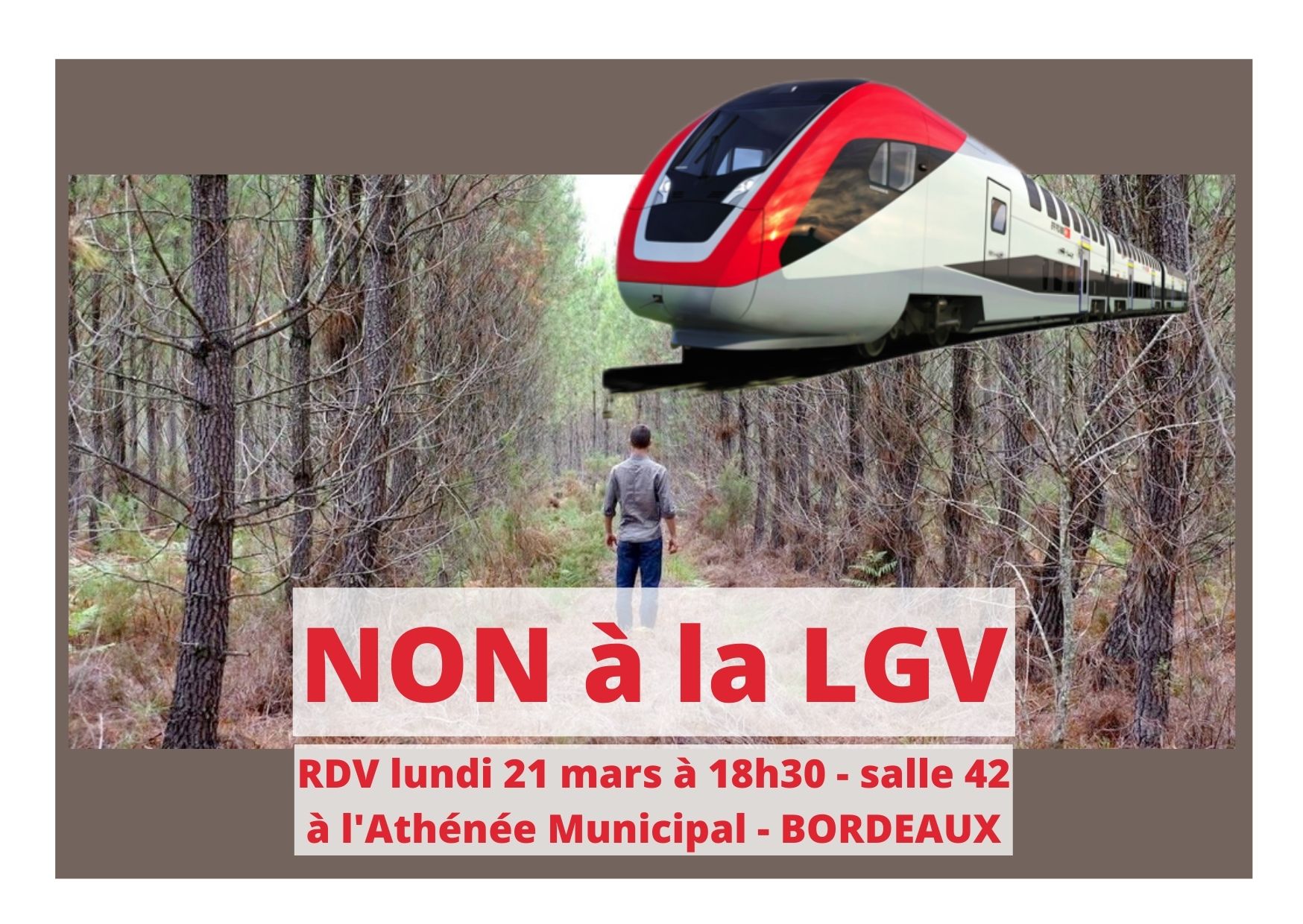 NON à La LGV Bordeaux-Toulouse, OUI Aux TRANSPORTS Du QUOTIDIEN