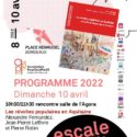 PourQuoiPas Invité à L’Agora De L’Escale Du Livre Dimanche 10 Avril 2022