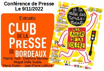 2022 11 09 Conférence Club De La Presse