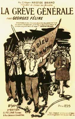 Grève De La Thune En 1910