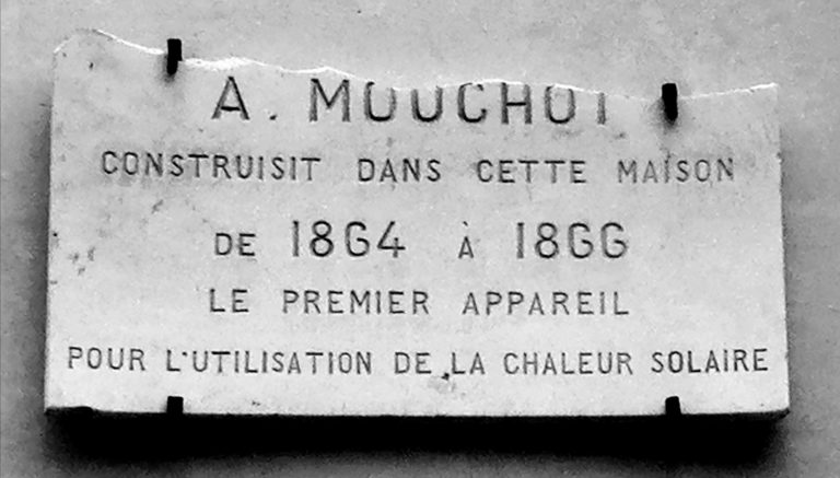 Augustin Mouchot Une énergie Solaire